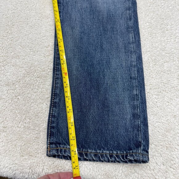 Polo Ralph Lauren Varick Slim Straight Blue Jean Men's Patched, Size 30 x 30 NWT - Picture 9 of 12